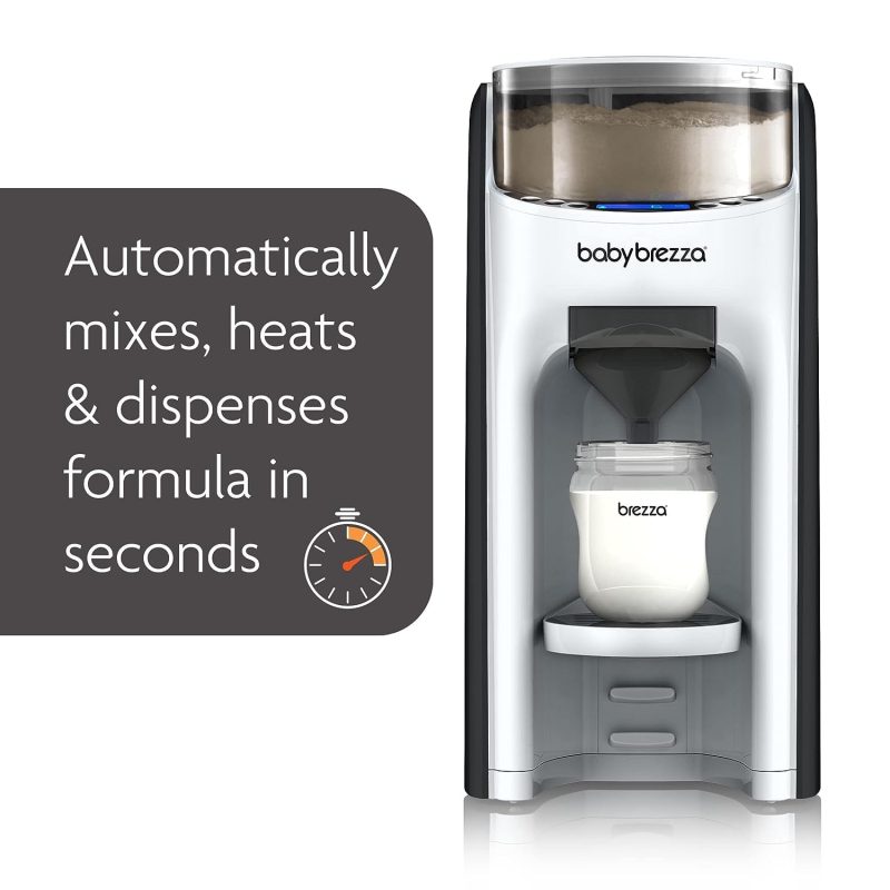Baby Brezza Formula Pro Advanced Dispenser, Automatic Warm Formula Maker, BPA-Free, White - Image 2