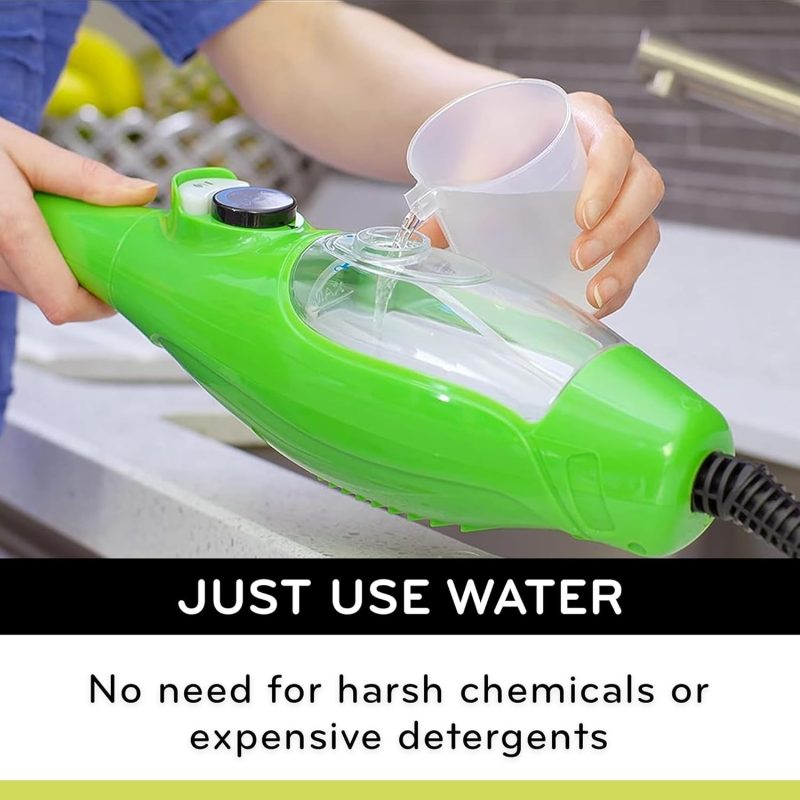 H2O MOP® X5 Steam Mop and Handheld Steam Cleaner For Cleaning Hardwood and Kitchen Tile Floors  Grout Cleaner  Upholstery Cleaner and Carpets - Image 5