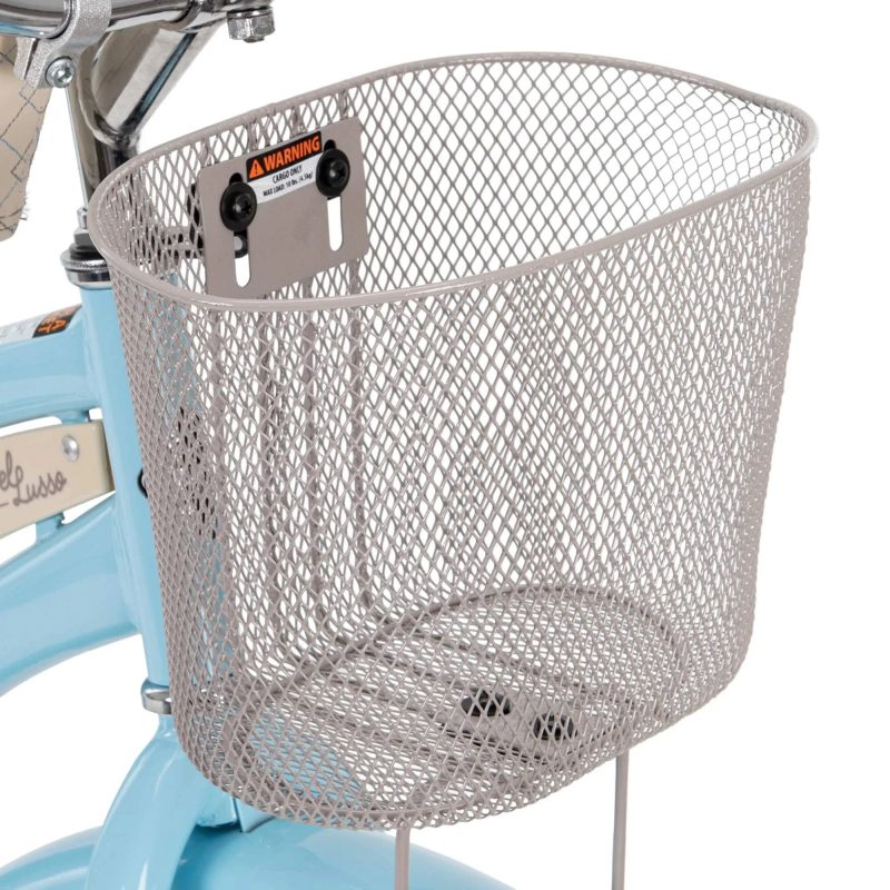 Huffy 24 in. Girls nel Lusso Women's Classic Beach Cruiser Bike, Light Blue - MadeInUSA - 图片 6
