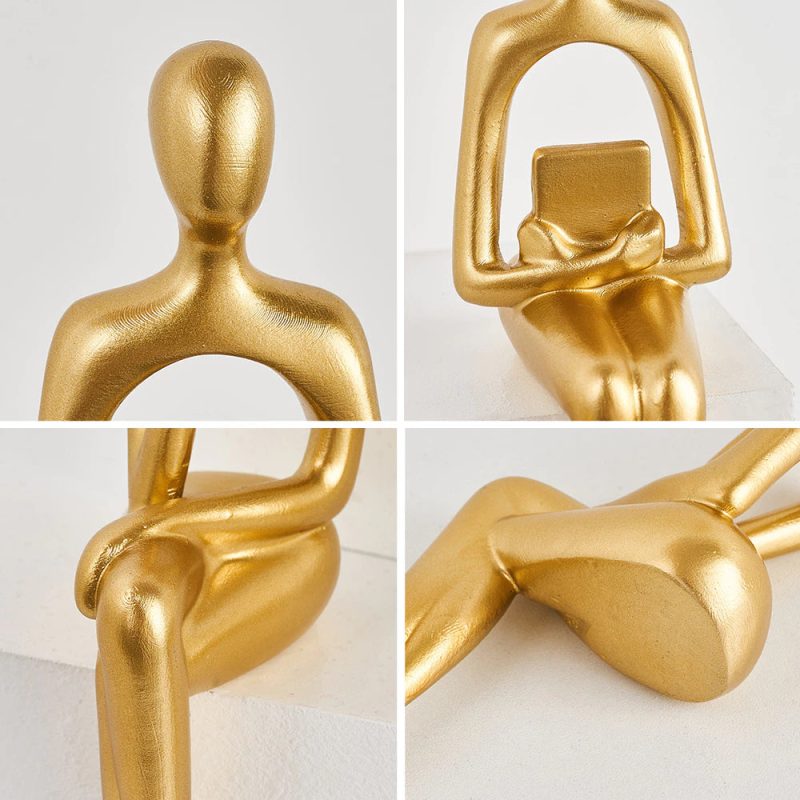 Abstract Bookshelf Decor Figurines - Image 9