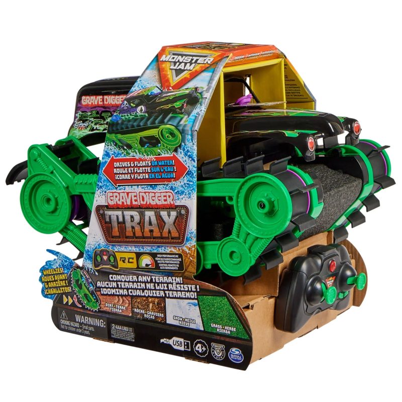 Monster Jam Remote Control Grave Digger Trax - Image 8