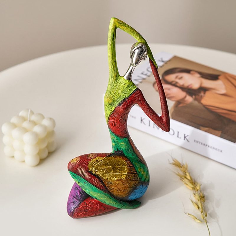 Abstract Cultural Woman Sculpture - Image 10