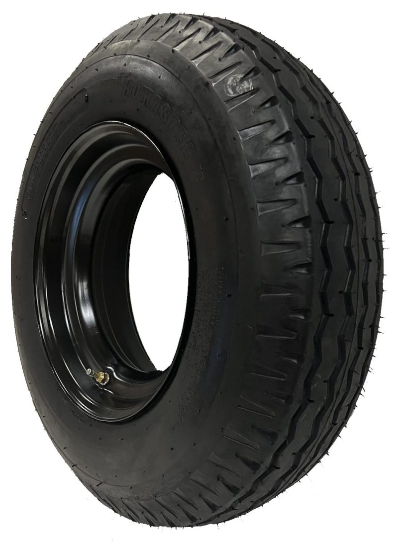 2-Pk Mounted Trailer Tire Rim Homaster 8-14.5 LRG 14.5 in. Demountable Rim Wheel - Image 4