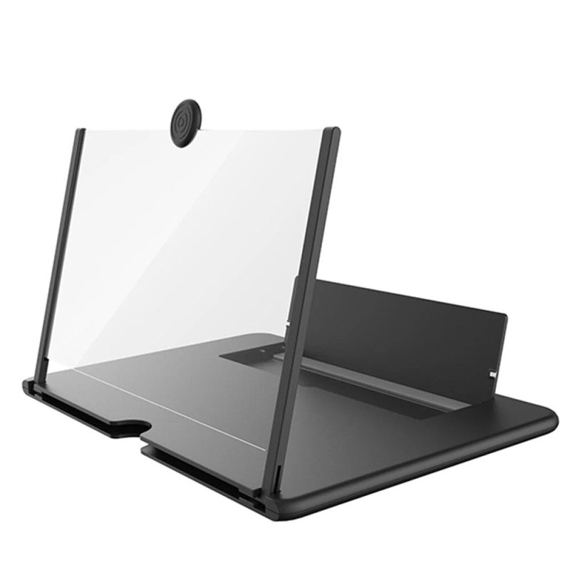 14 Inch 3D HD Mobile Universal Foldable Phone Screen Amplifier Magnifier Projector Screen Stand for Enlarging Movies Video Games - Image 12