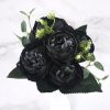 9-Piece Faux Silk Peonies Artificial Flowers - Image 16