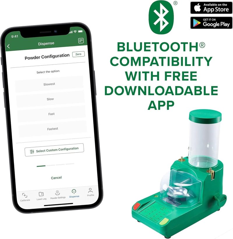 RCBS powder dispenser, Bluetooth compatible, 2000 capsules capacity, touch screen display - Image 3