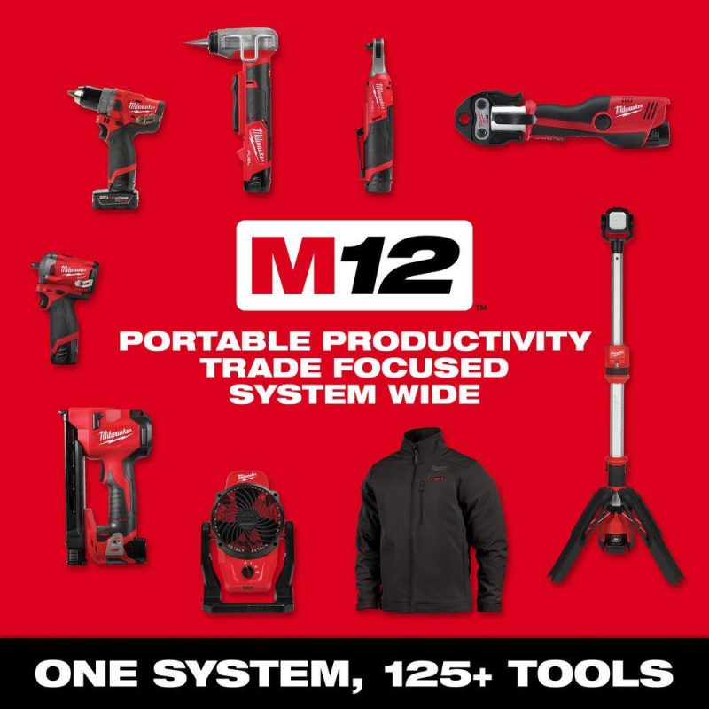 2568-20-2569-20 M12 FUEL 12V Lithium-Ion 1/4 in. Extended Reach High Speed Ratchet w/3/8 in. Extended Reach High Speed Cordless Ratchet - Image 25