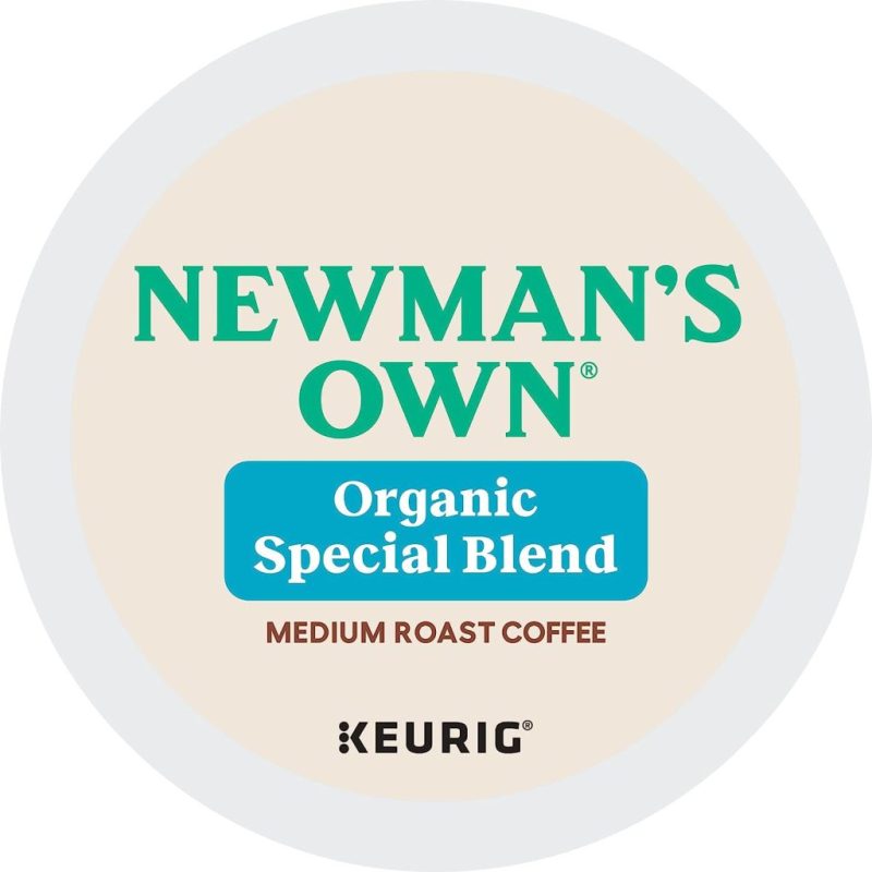 Newman’s Own Organics Medium Roast Coffee K-Cup Pods, 96 Count, USDA Organic, Fair Trade Certified - Image 3