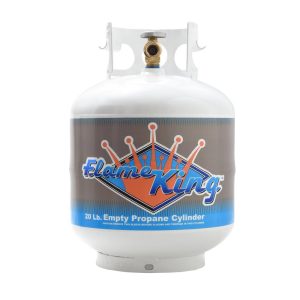 Flame King 20 lbs Propane Tank with OPD Valve, Steel Construction, Rust-Resistant