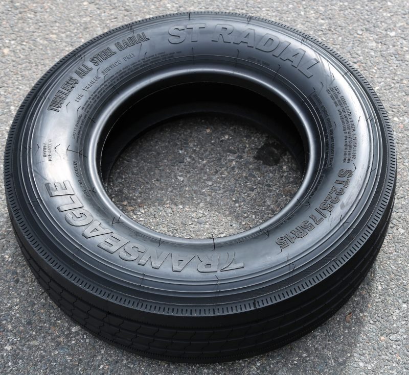 Set of 4 (FOUR) Transeagle All Steel ST Radial ST 225/75R15 Load G (14 Ply) Trailer Tires - Image 2