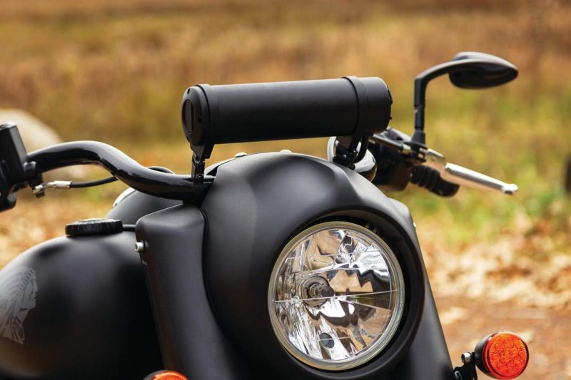 Road Thunder Weather Resistant Motorcycle Sound Bar Plus: 300 Watt Handlebar Mounted Audio Speakers with Bluetooth, USB Power Charger, Satin Black - Image 8