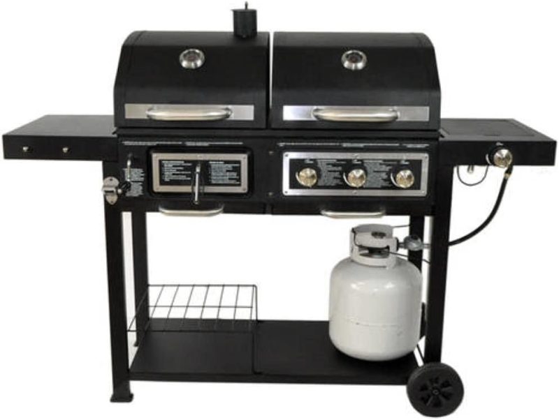 Dual Fuel Combination Charcoal/Gas Grill - Image 3
