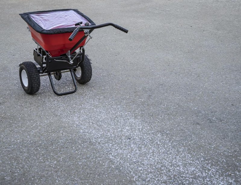 Multi-Purpose Walk Behind Push Spreader 3039632R Grounds Keeper, 100 Pound Capacity, Multi Use Tool for Grass Seed, Salt, De-Icer, Fertilizer and Seeds - Image 14