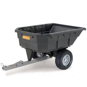 AllFitHD 12.5 Cu. ft. 1000 lb. Capacity Poly Swivel Dump Cart - MadeInUSA