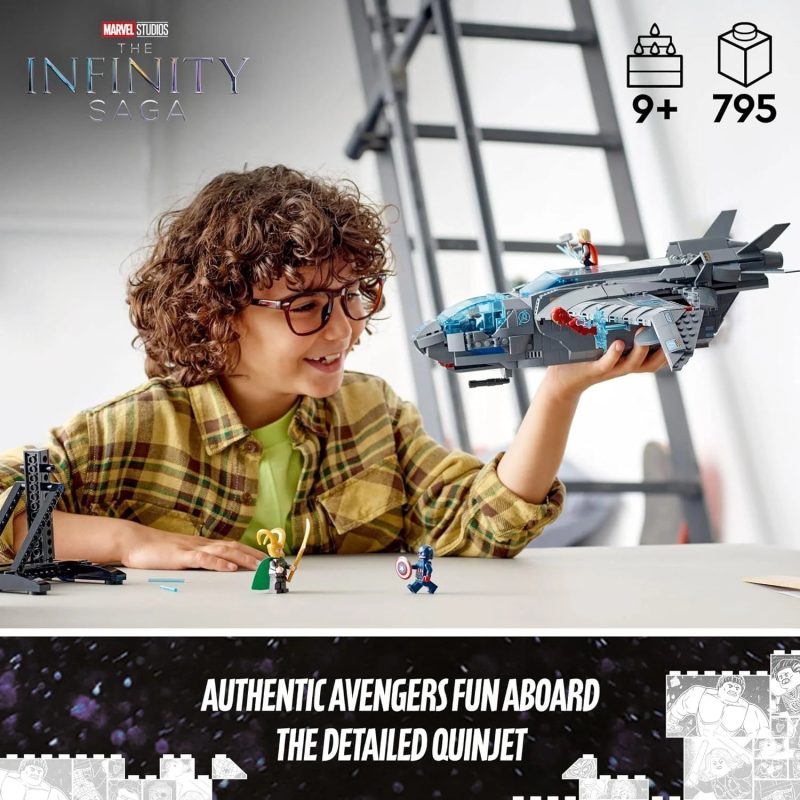 Lego Marvel The Avengers Quinjet 76248 - Image 2