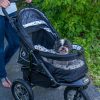 No-Zip NV Pet Stroller for Cats/Dogs, Zipperless Entry, Easy One-Hand Fold, Gel-Filled Tires, Plush Pad + Weather Cover Included, 3 colors - Image 12