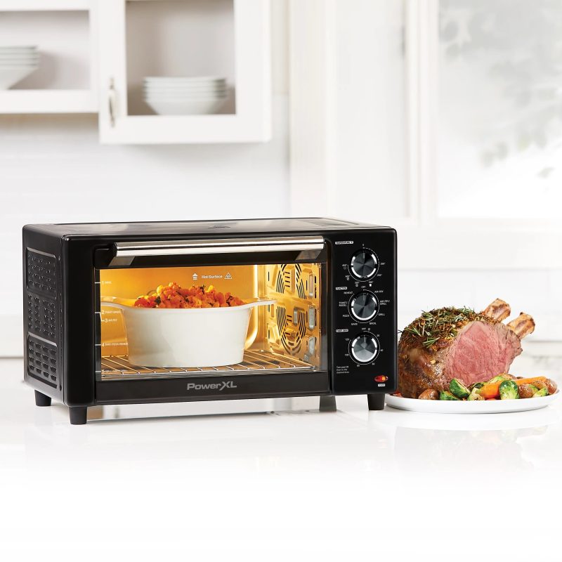 PowerXL Air Fryer Grill Plus, Toaster Oven, Black, 1500 Watts - MadeInUSA - Image 5