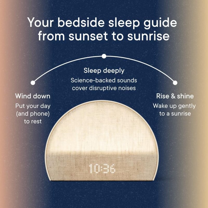 Hatch Restore 2 | Sunrise Alarm Clock | Sound Machine | Bedside Dream Machine | Smart Light | White Noise | Custom Sleep Routines | Dimmable Clock | Deep Sleep | Gentle Alarm | Wake Up Rested | – Putty - Image 15