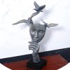 Abstract Retro Thinker Sculpture - Image 3