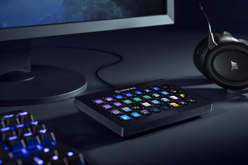 Elgato – Stream Deck XL Wired Keypad with Back Lighting – Black - Image 5