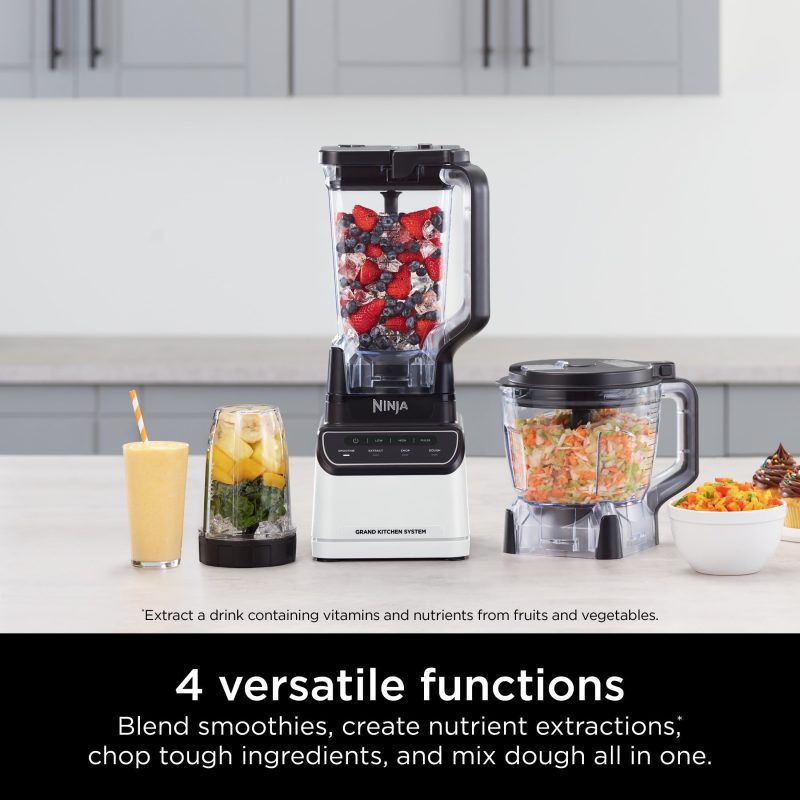 Ninja Grand Kitchen System 1200 Watts, Blender, 4 Preset Auto-iQ Programs - Image 2