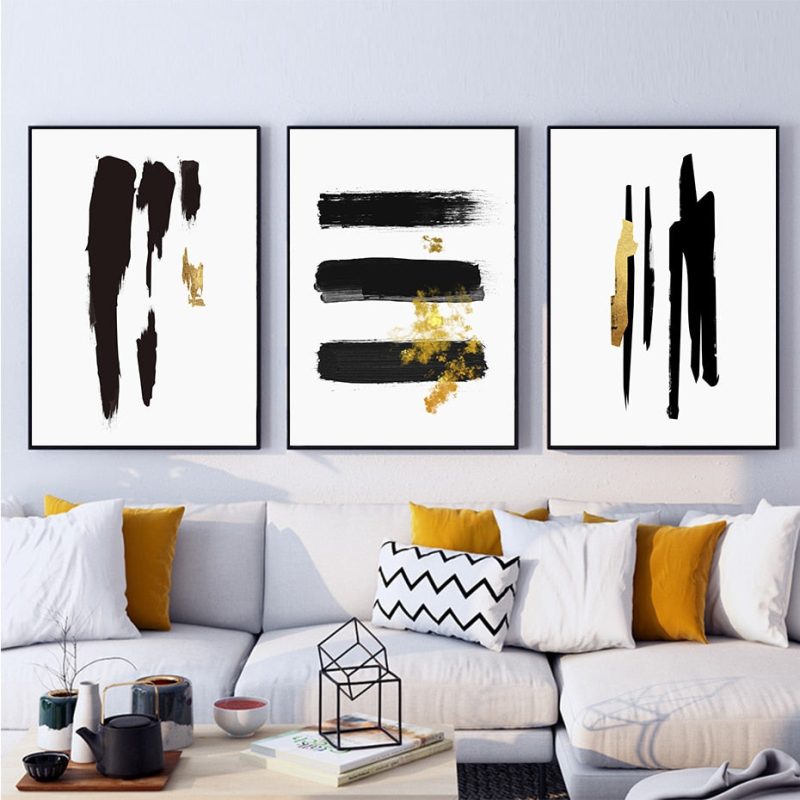 Abstract Gold Stroke - Image 2