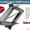 Set 4 Libra 24′′ 6000lbs RV Trailer Stabilizer Leveling Scissor Jacks w/ Dual Power Drill sockets & mounting Hardware Set - Image 6