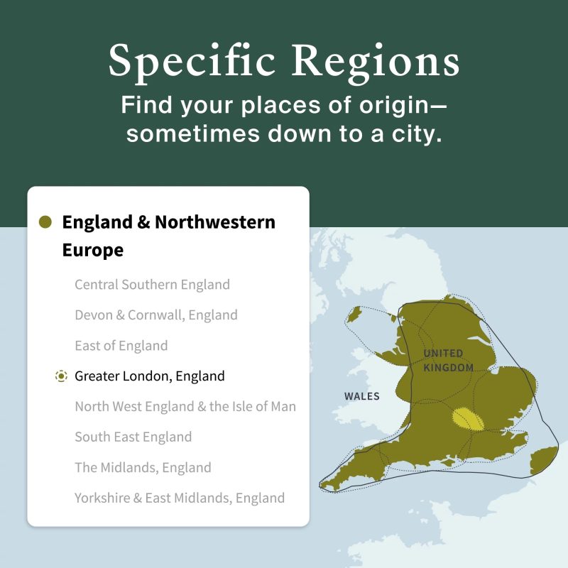AncestryDNA Genetic Test Kit: Personalized Genetic Results, DNA Ethnicity Test, Complete DNA Test - MadeInUSA - Image 5