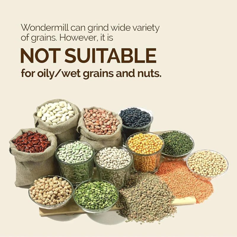 WONDERMILL powerful high-speed electric grain mill - Image 6