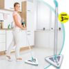 2024 Zippi Sweeper Max- Powerful and Lightweight Sweeper  Perfect for Carpet Hardwood and Tile  Triangular Design Allows for Sweeping in Corners  1000 mAh Rechargeable Battery - Image 7
