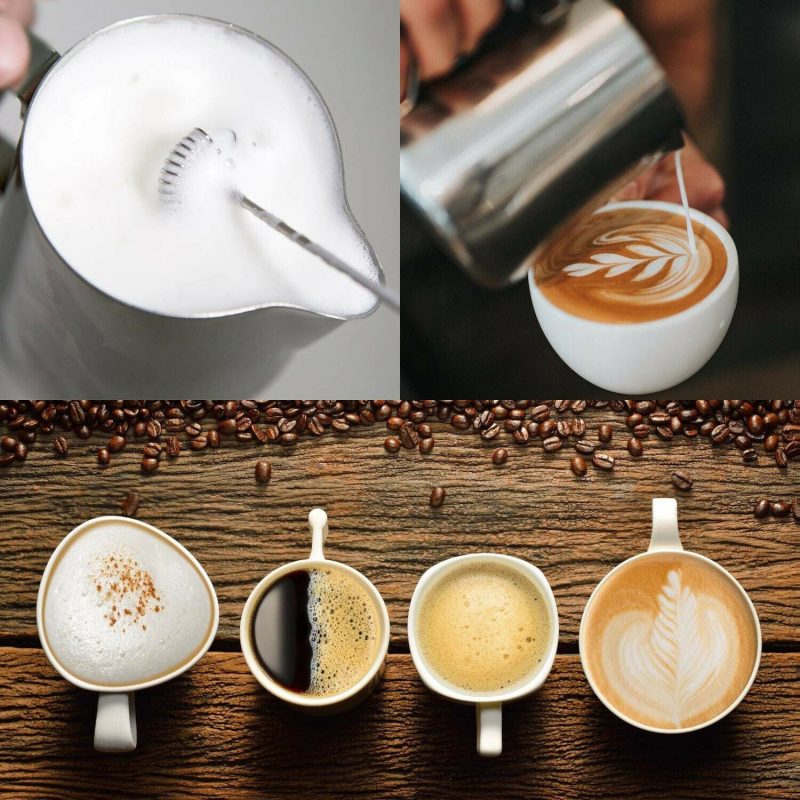 3 Pc Handheld Electric Milk Frother and Egg Beater, USB Charged - Image 18