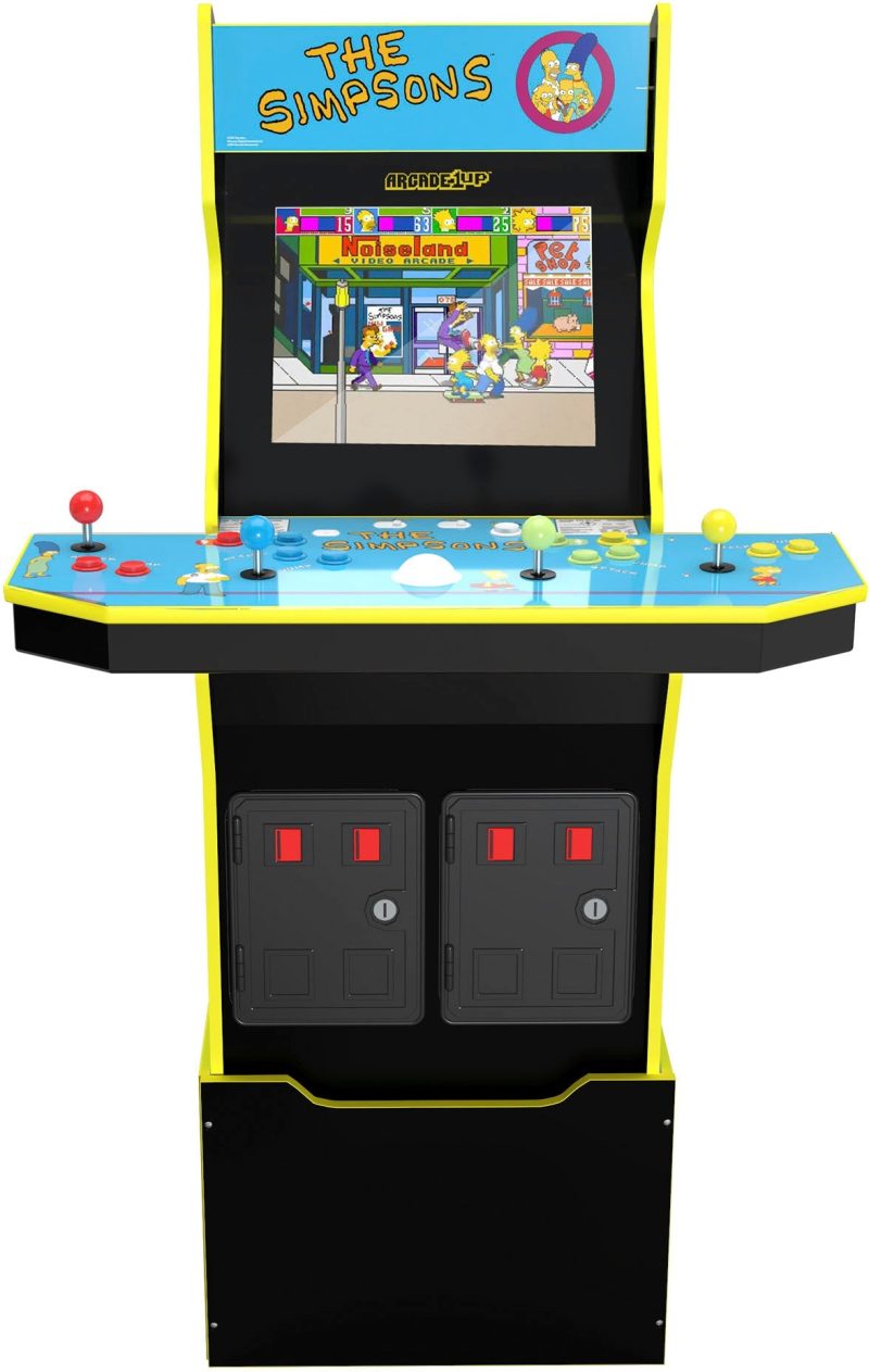 Arcade1Up – The Simpsons 30th Edition Arcade with Stool and Tin – Multi - Image 3