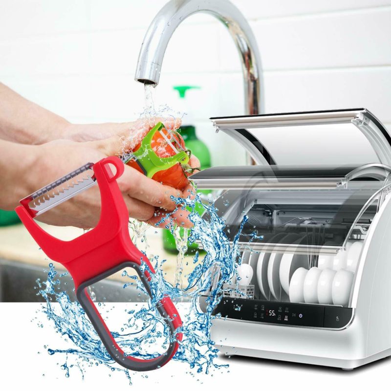 3 Pcs Multifunctional Magic Trio- Peelers, Slicer, Shredder For Vegetables And Fruits - Image 7