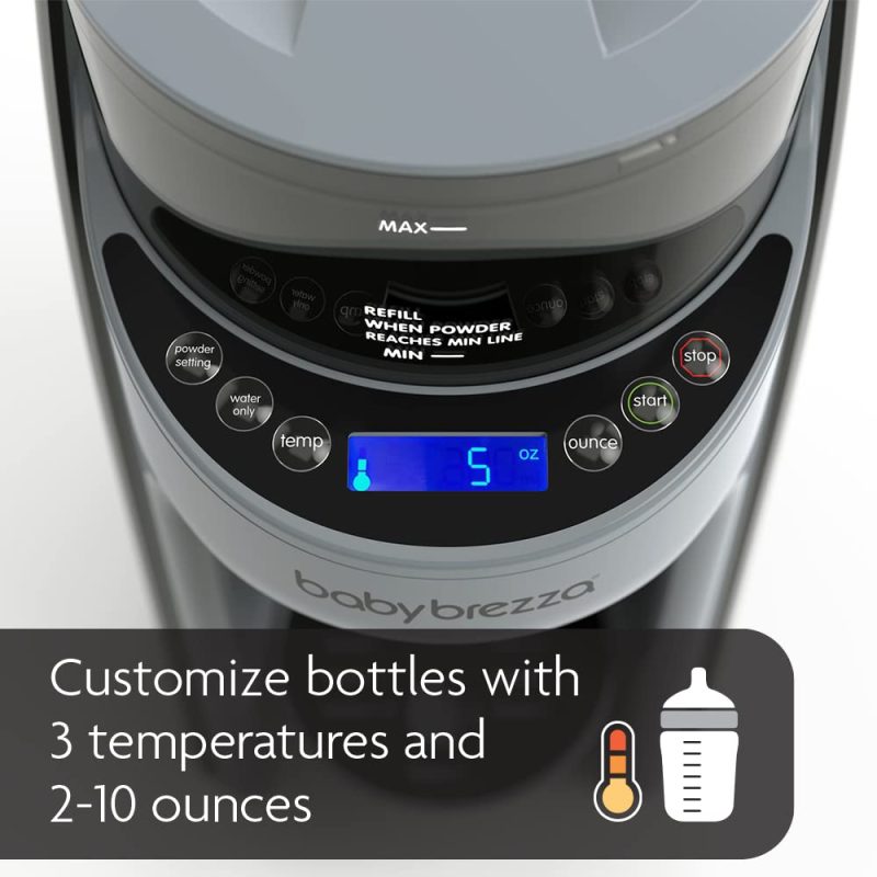 Baby Brezza Formula Pro Advanced Dispenser, Automatic Warm Formula Maker, BPA-Free, White - Image 10