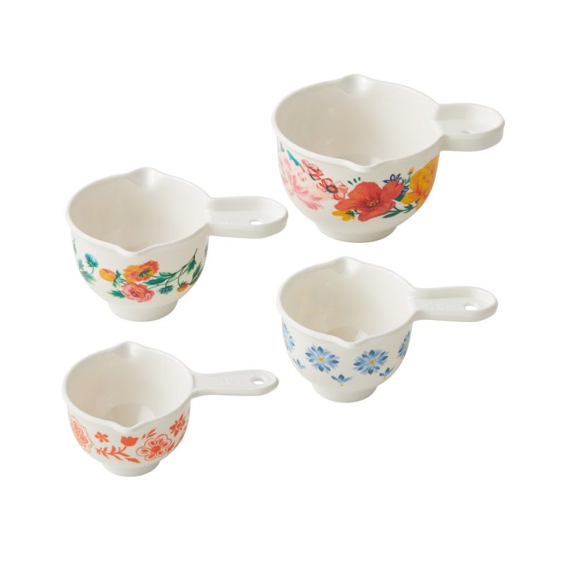The Pioneer Woman Brilliant Blooms 38-Piece Cookware Set, Teal – Complete Kitchen Solution with Floral Design - Image 9