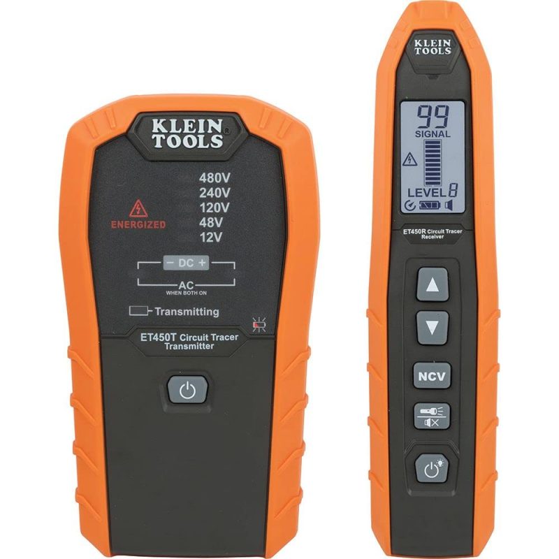 Klein Tools ET450 Circuit Breaker Finder & Wire Tracer Kit, Battery Powered, Multi-Color, Professional-Grade for Energized & Non-Energized Use - Image 7