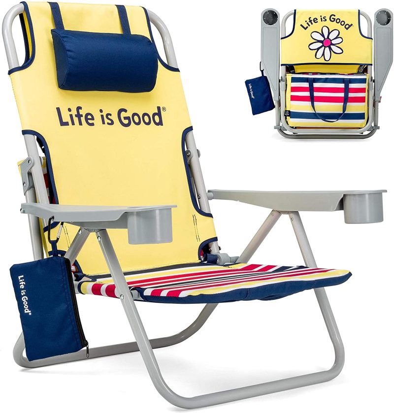 ake Blue Beach Chair, Short - Image 9