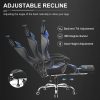 GTPLAYER Gaming Chair, Computer Chair with Footrest and Lumbar Support, Height Adjustable Game Chair with 360  -Swivel Seat and Headrest and for Office or Gaming (White) - Image 56