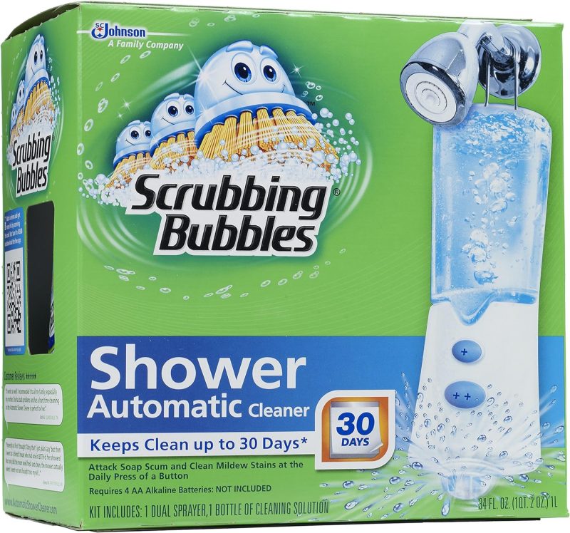 Scrubbing Bubbles Automatic Shower Cleaner Starter Kit, 34 oz Spray, Fresh Scent, 30-Day Clean - Image 3