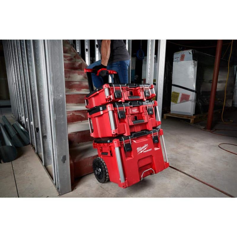 MW PACKOUT 22 in. Rolling Tool Box, 22 in. Large Tool Box and 22 in. Medium Tool Box 8426-8425-8424 - Image 4