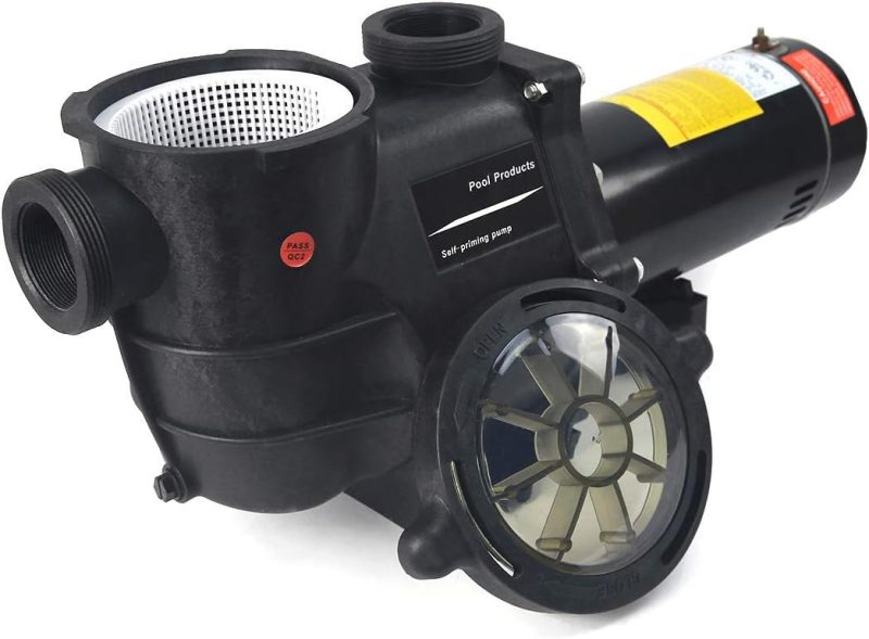 XtremepowerUS 2HP In-Ground Swimming Pool Pump Variable Speed 2" Inlet 230V High Flo w/ Slip-On Fitting - Image 8