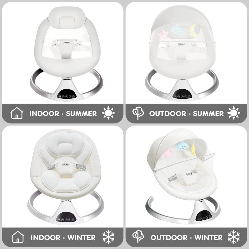 HARPPA Weddell | Electric Baby Swing - Image 46