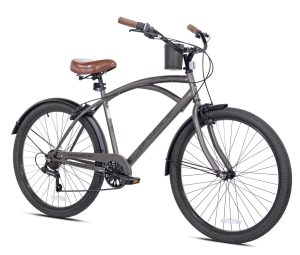 Kent 26 in. Bayside Men's Cruiser Bike, Satin Cocoa - MadeInUSA