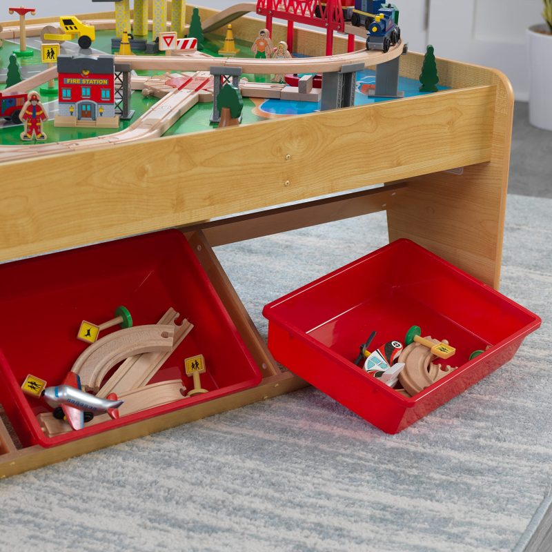 KidKraft Waterfall Mountain Train Table - Image 4