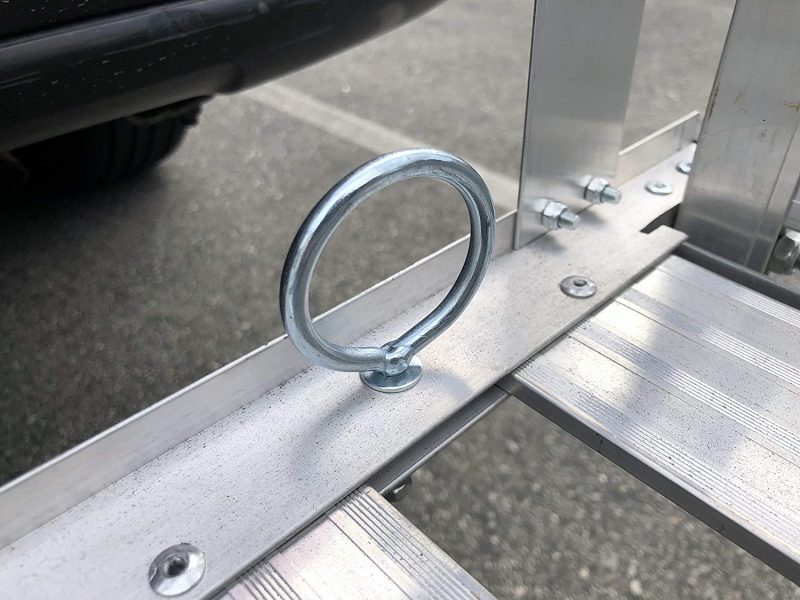 80779 Aluminum Hitch Mount Cargo Carrier with 47” Long Ramp, 1 Pack - Image 7