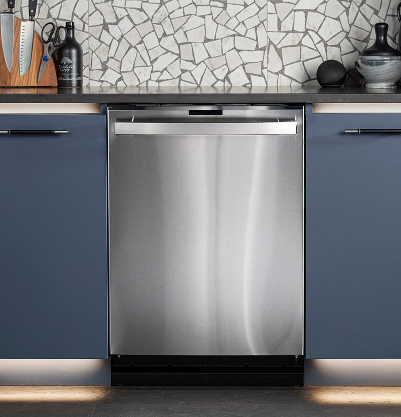 GE Profile – Top Control Smart Built-In Stainless Steel Tub Dishwasher with 3rd Rack and Microban, 42dBA – Stainless steel - Image 9