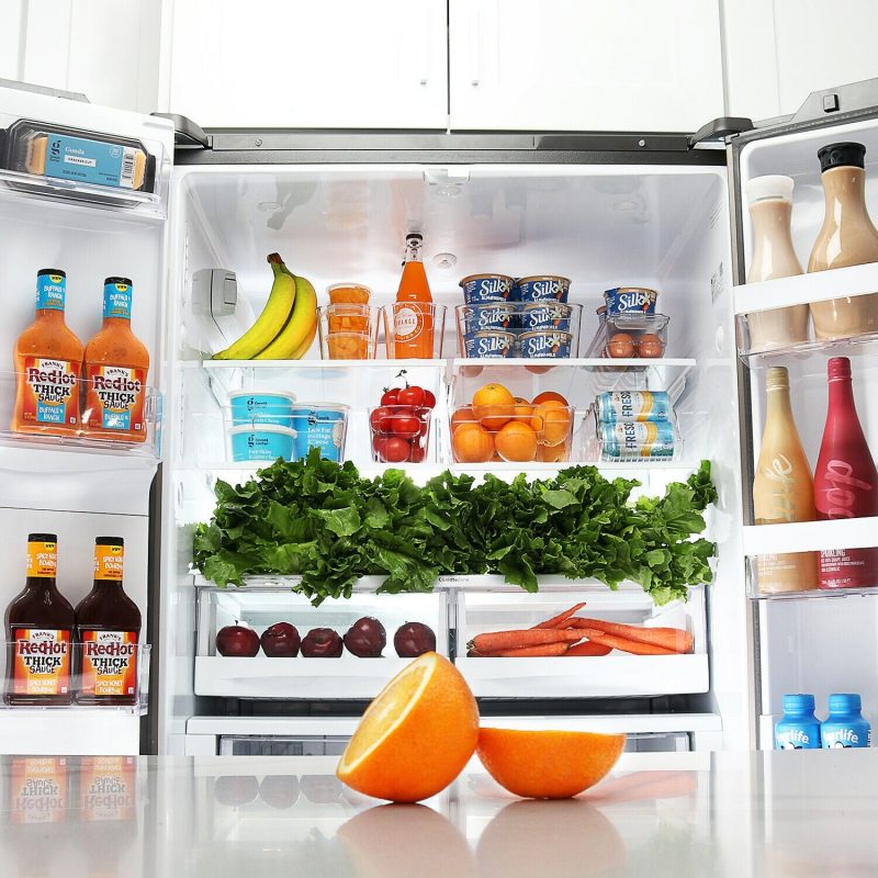 14 PC Clear Refrigerator Organizer Set, Storage Bins for Fridge, Freezer Or Pantry - Image 9