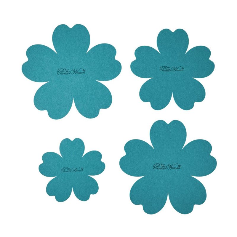The Pioneer Woman Brilliant Blooms 38-Piece Cookware Set, Teal – Complete Kitchen Solution with Floral Design - Image 13