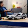 LEGO Icons Back to the Future Time Machine 10300, Model Car Building Kit, Based on the DeLorean from the Classic Movie - Image 7