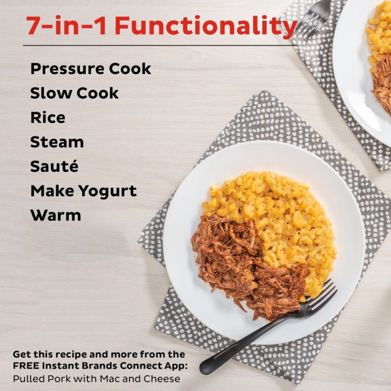 Instant Pot Duo 6 Qt Electric Pressure Cooker 7-In-1 with Easy-Release Steam Switch - 图片 5